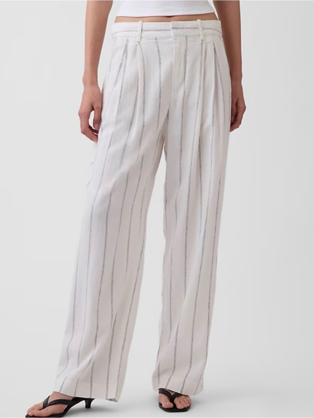 Gap BUNDLE NWT Linen-Blend Longline Vest XXL
and 365 High Rise Trousers 18 - Picture 3 of 13